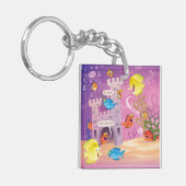 Tijd om onder het Zee te tellen Sleutelhanger (Voorkant Links)