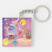 Tijd om onder het Zee te tellen Sleutelhanger (Achterkant)