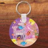 Tijd om onder het Zee te tellen Sleutelhanger (Voorkant)