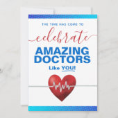 Tijd om ongelofelijke Artsen zoals jij te vieren Kaart (Voorkant)
