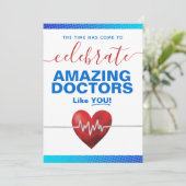 Tijd om ongelofelijke Artsen zoals jij te vieren Kaart (Staand voorkant)
