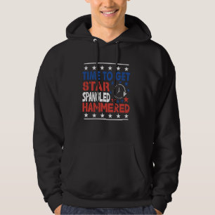 Tijd om op 4 juli sterren te laten draaien hoodie