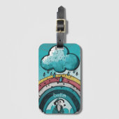 Tijd om op te warmen bagagelabel (Voorkant (verticaal))