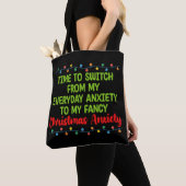 Tijd om over te schakelen van mijn dagelijkse angs tote bag (Dichtbij)