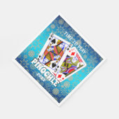 Tijd om Pinochle te spelen Servet (Hoek)