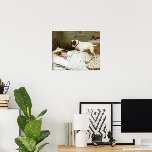 " tijd om poster wakker te schudden (Thuiskantoor)