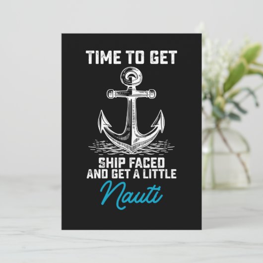 Tijd om schepen onder ogen te krijgen en een beetj kaart (Staand voorkant)