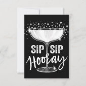 TIJD OM ***SIP HOORAY** UITNODIGING TE VIEREN (Voorkant)