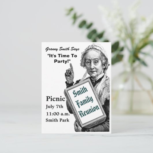 Tijd om stijl te vieren uitnodiging briefkaart (Staand voorkant)