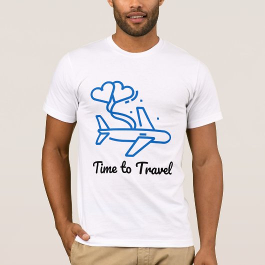Tijd om T-Shirt te reizen (Voorkant)