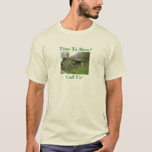 Tijd om te bewegen? Vastgoed/Shirt verplaatsen T-shirt