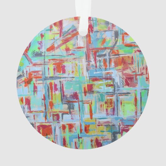 Tijd om te bidden Acryl Ornament (achterkant)