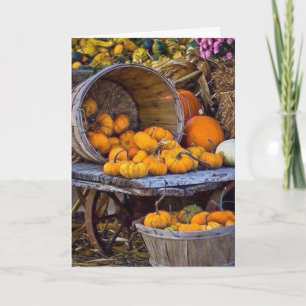 TIJD OM TE DENKEN WAAROM WE DANKFUL THANKSGIVING Z KAART