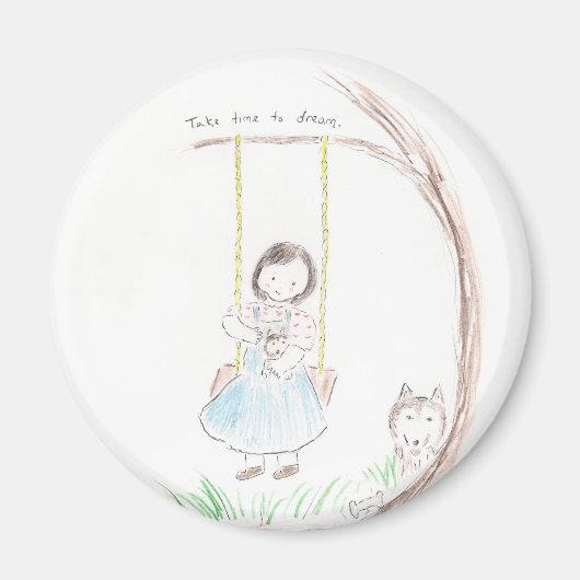 Tijd om te dromen magneet (Voorkant)