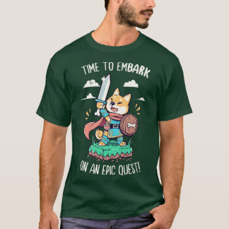 Tijd om te EmBARK op een Epic Quest T-shirt
