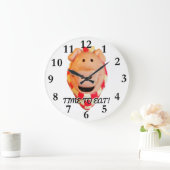 Tijd om te eten, Cute Pig Grote Klok (Huis)