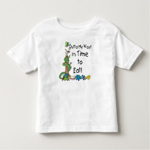 Tijd om te eten kinder shirts