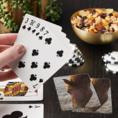 Tijd om te eten pokerkaarten (Insitu)