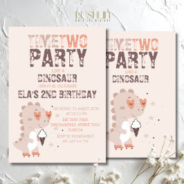 Tijd om te feesten als een dinosaurus Prehistorisc Kaart