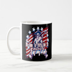 Tijd om te feesten alsof het 1776 is koffiemok