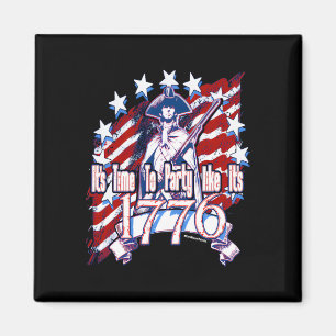 Tijd om te feesten alsof het 1776 is magneet