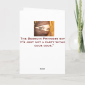 Tijd om te feesten! kaart (Achterkant)