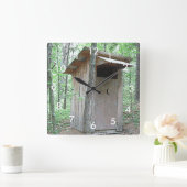 TIJD OM TE GAAN! BUITENWIKKELS IN DE BOSSEN VIERKANTE KLOK (Huis)