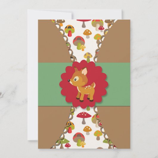 Tijd om te gaan met Wilde Baby Shower-uitnodiginge Kaart (Voorkant)