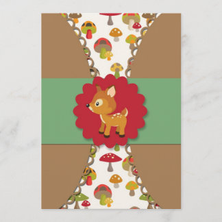 Tijd om te gaan met Wilde Baby Shower-uitnodiginge Kaart