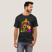 Tijd om te gaan naar Loco Cinco de Mayo Guitar T-shirt (Voorkant volledig)