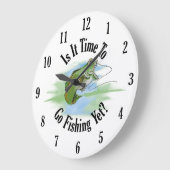 Tijd om te gaan Vist Klok (Hoek)