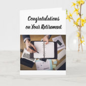 TIJD OM TE "GENIETEN" GEFELICITEERD MET **PENSIOEN KAART (Gele Bloem)