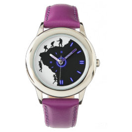 Tijd om te klimmen horloge