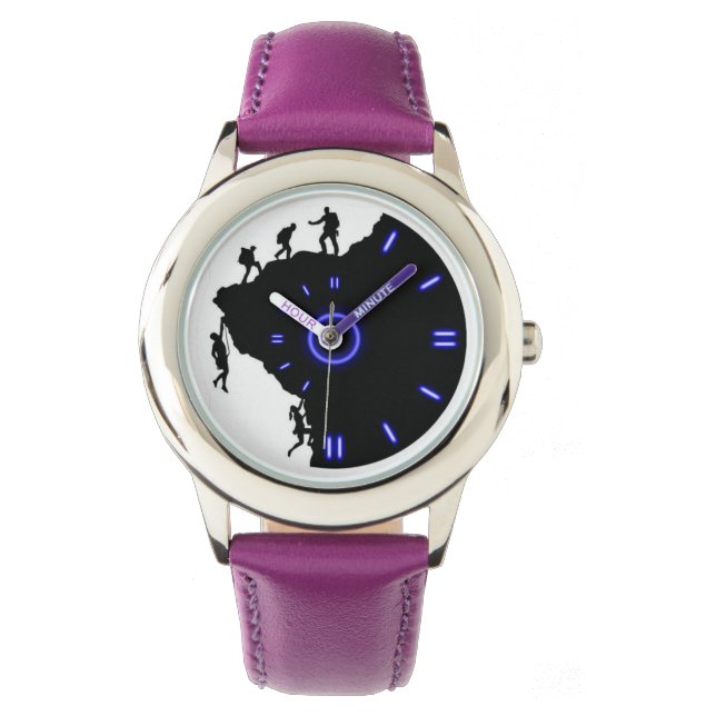 Tijd om te klimmen horloge (Voorkant)