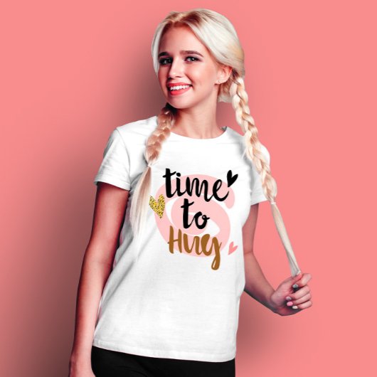 Tijd om te knuffelen | Gelukkige Valentijnsdag Sch T-shirt