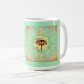 Tijd om te manifesteren! - Egyptische magie Koffiemok (Voorkant rechts)