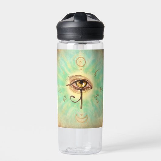 Tijd om te manifesteren ! - water programmeren waterfles (Voorkant)