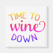 tijd om te ontbinden magneet (Voorkant)