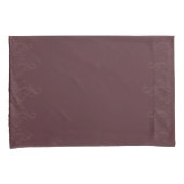 Tijd om te ontspannen maroon-ed kussensloop set (Voorkant-Rechts)