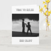 *TIJD OM TE ONTSPANNEN***** PENSIOEN GEFELICITEERD KAART (Gele Bloem)