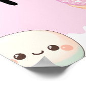 Tijd om te pletten! Poster met knuffelbare dumplin (Hoek)