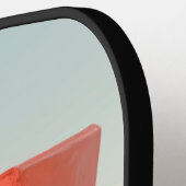 Tijd om te posten – Kat met Taiwanese brievenbus Pickleball Paddle (Links Detail)