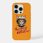 Tijd om te racen - Speedy Cat Racer iPhone Hoesje (Achterkant)