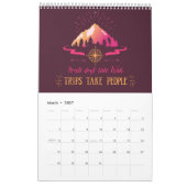 Tijd om te reizen Kalender (Mar 2027)