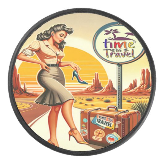 Tijd om te reizen Puck (Voorkant)