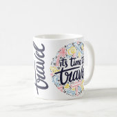 Tijd om te reizen - Reizen over Koffiemok (Voorkant rechts)