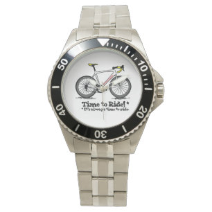 "Tijd om te rijden!" horloge voor fietsers, geweld