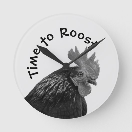 Tijd om te Roesten Ronde Klok (Voorkant)