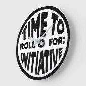 Tijd om te rollen voor de initiatiefklok grote klok (Hoek)