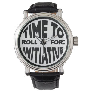 Tijd om te rollen voor de initiatiefklok horloge
